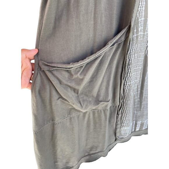 Blue Fish Women's XL XXL 3XL 2313 Everyday Tunic Nest Lagenlook Gray dress - Picture 11 of 16